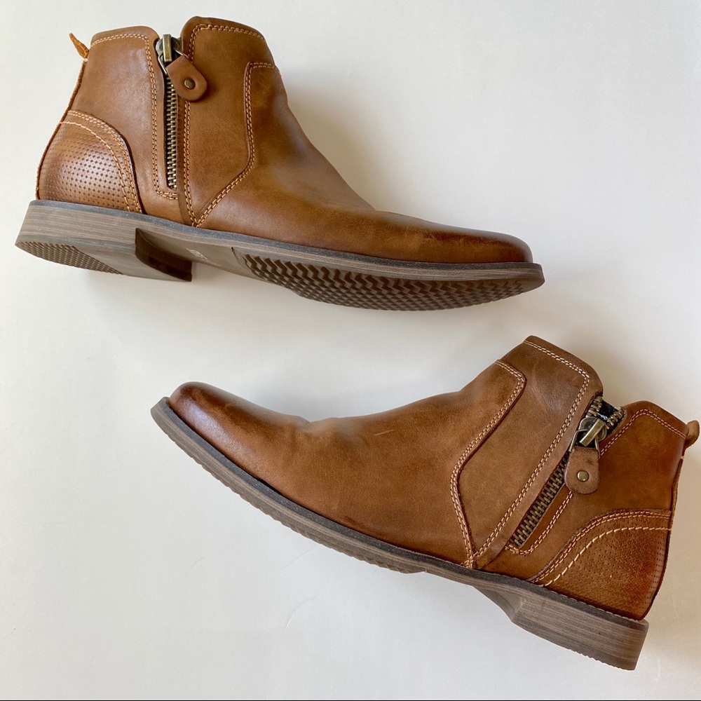 Steve Madden Men's Palma Leather Chelsea Boot 9